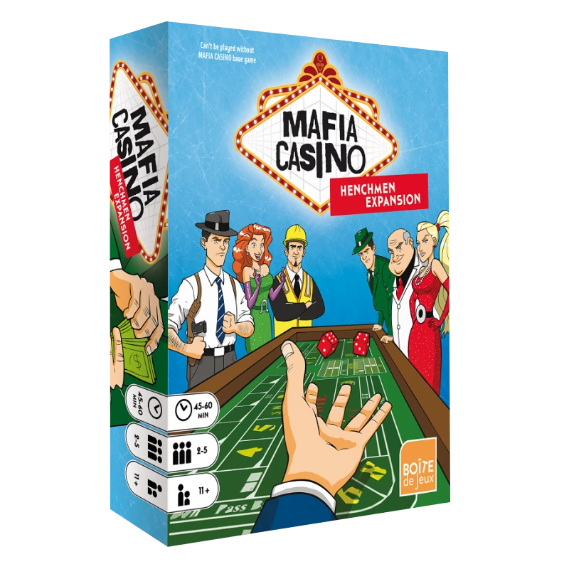 Boîte De Jeux Mafia Casino - Henchman Extension 1 Boîte De Jeux Mafia Casino - Henchman Extension