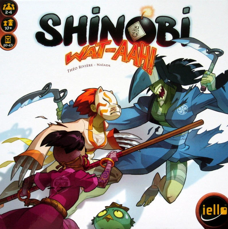 IELLO Shinobi WAT-AAH! Board Games 1 IELLO Shinobi WAT-AAH! Board Games