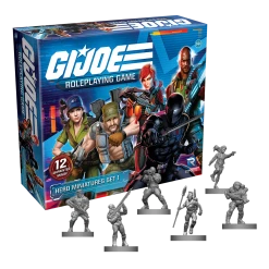 Renegade Game Studios Co-operative Play Games G.I. JOE Roleplaying Game - Hero Miniatures Set 1 *PRE-ORDER*