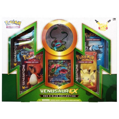 Board Games Pokemon - Red & Blue Collection Venusaur EX (Generations) 1 Board Games Pokemon - Red & Blue Collection Venusaur EX (Generations)