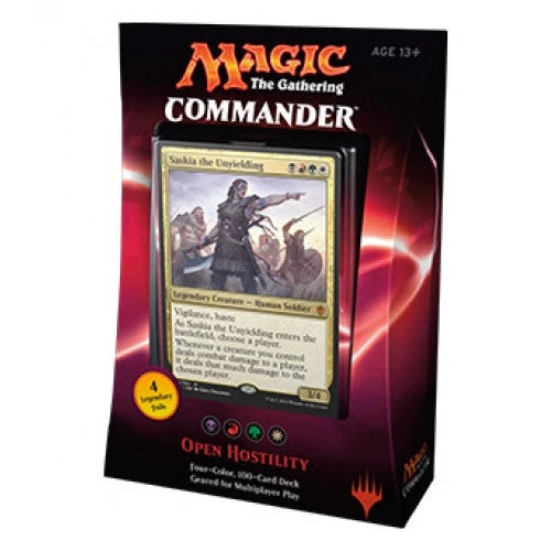 Wizards Of The Coast Magic: The Gathering - Commander 2016 - Open Hostility Board Games 1 Wizards Of The Coast Magic: The Gathering - Commander 2016 - Open Hostility Board Games