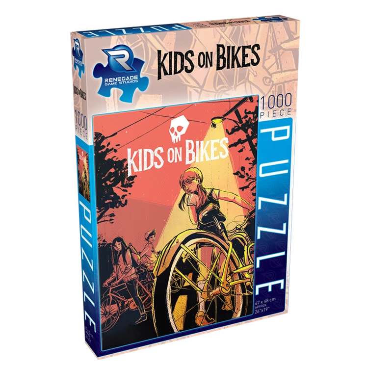 Renegade Game Studios Puzzle - Renegade Game - Kids On Bikes (1000 Pieces) Jun 13-19, 2022 1 Renegade Game Studios Puzzle - Renegade Game - Kids On Bikes (1000 Pieces) Jun 13-19, 2022