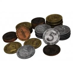 Karma Games Strategy Games Clans Of Caledonia: Coin Set