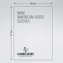 Gamegenic - Matte Mini American-Sized Sleeves (50ct) Jun 6-12, 2022 5 Gamegenic - Matte Mini American-Sized Sleeves (50ct) Jun 6-12, 2022