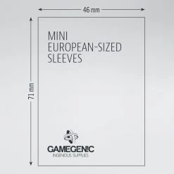 Gamegenic - Matte Mini European-Sized Sleeves (50) Jun 13-19, 2022 5 Gamegenic - Matte Mini European-Sized Sleeves (50) Jun 13-19, 2022