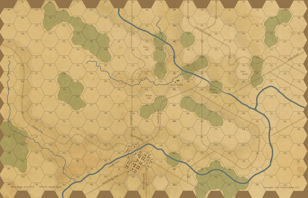 Compass Games Board Games Rally 'Round The Flag: Battles Of Perryville And Stones River 4 Compass Games Board Games Rally 'Round The Flag: Battles Of Perryville And Stones River