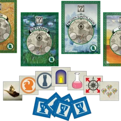 Eagle-Gryphon Games Fantastiqa: Treasure Hunt Expansion Board Games