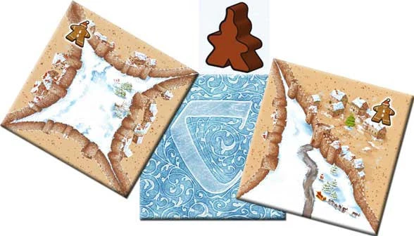 Hans Im Glück Carcassonne: Winter-Edition - Der Lebkuchenmann (German Import) 1 Hans Im Glück Carcassonne: Winter-Edition - Der Lebkuchenmann (German Import)