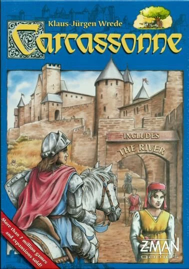 Z-Man Games Carcassonne (2012 Edition) Board Games 1 Z-Man Games Carcassonne (2012 Edition) Board Games