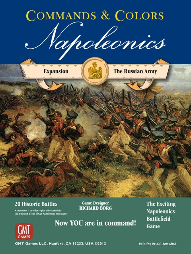 GMT Games Commands & Colors: Napoleonics Expansion #2 - The Russian Army 1 GMT Games Commands & Colors: Napoleonics Expansion #2 - The Russian Army