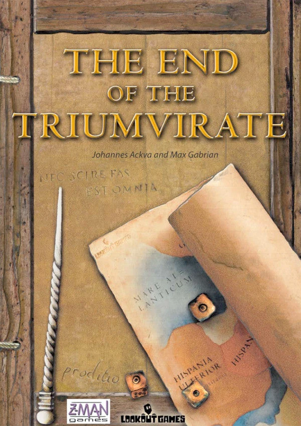 Z-Man Games Board Games The End Of The Triumvirate 1 Z-Man Games Board Games The End Of The Triumvirate