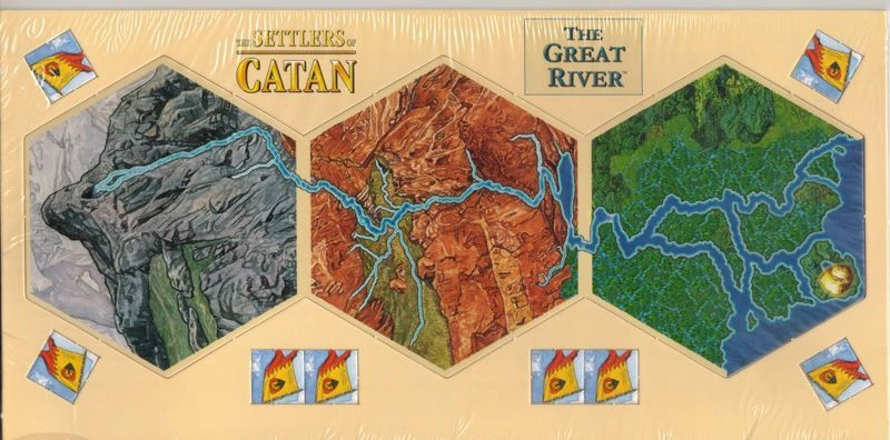Mayfair Games Board Games The Settlers Of Catan: The Great River 1 Mayfair Games Board Games The Settlers Of Catan: The Great River