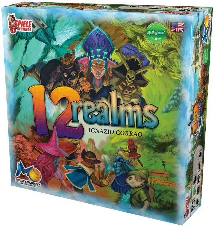 Game Salute 12 Realms Board Games 1 Game Salute 12 Realms Board Games