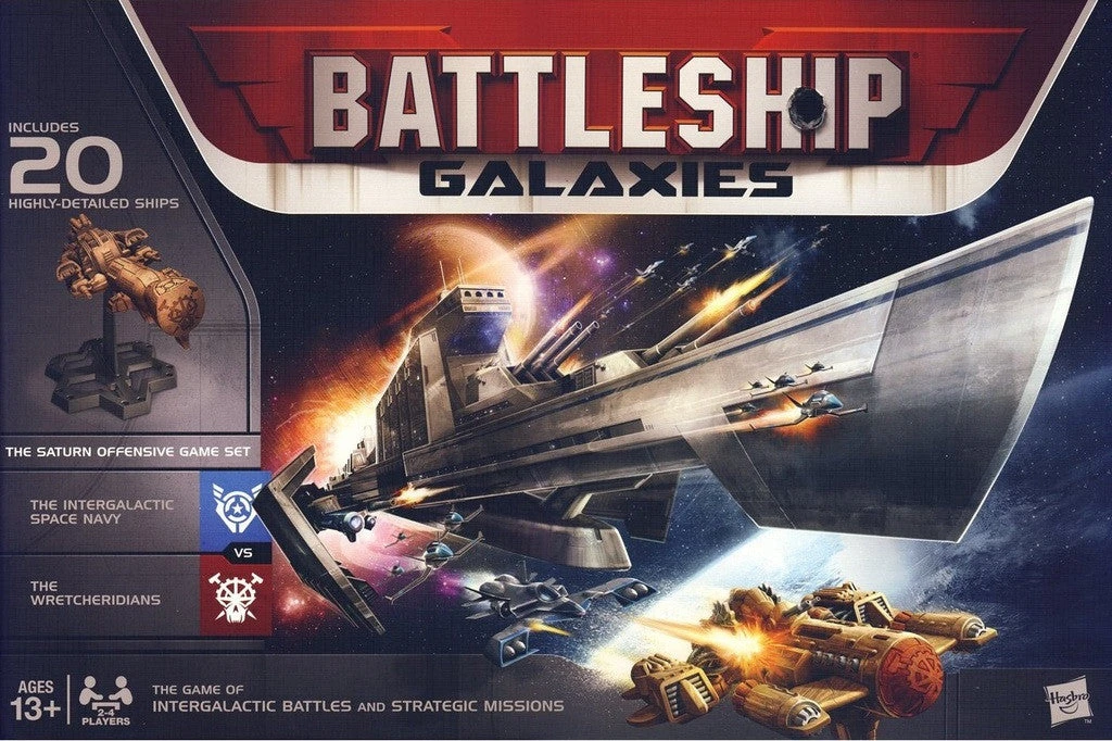 Hasbro Board Games Battleship Galaxies: The Saturn Offensive Game Set 1 Hasbro Board Games Battleship Galaxies: The Saturn Offensive Game Set
