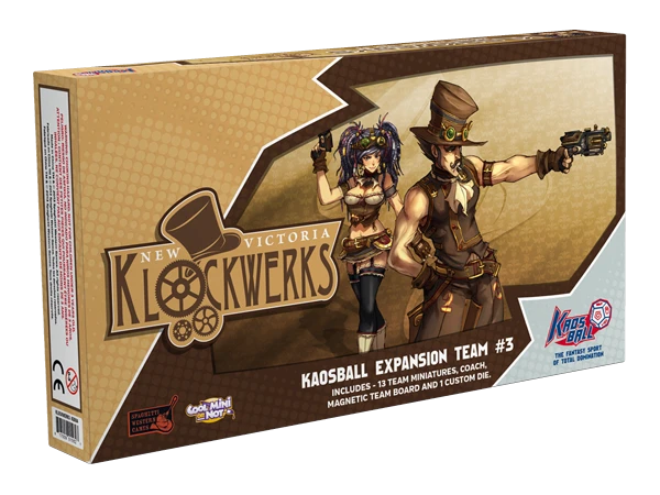 CMON Limited Kaosball: Team - New Victoria Klockwerks 1 CMON Limited Kaosball: Team - New Victoria Klockwerks