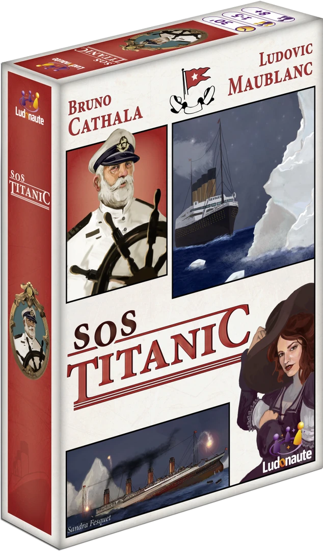 Ludonaute Board Games SOS Titanic (French) 1 Ludonaute Board Games SOS Titanic (French)