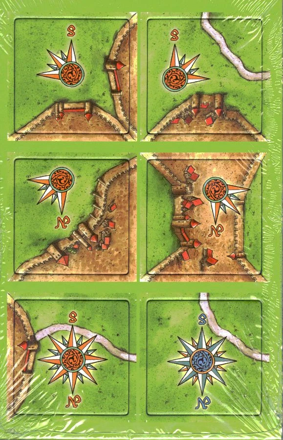 Hans Im Glück Carcassonne: Die Windrosen (German Import) Board Games 1 Hans Im Glück Carcassonne: Die Windrosen (German Import) Board Games