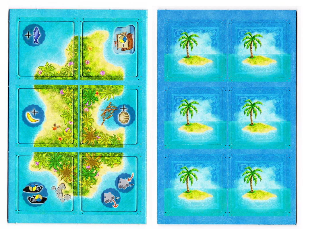 Hans Im Glück Board Games Carcassonne: Südsee - Freitag (German Import) 1 Hans Im Glück Board Games Carcassonne: Südsee - Freitag (German Import)