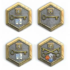 Feuerland Spiele Terra Mystica: 4 Town Tiles