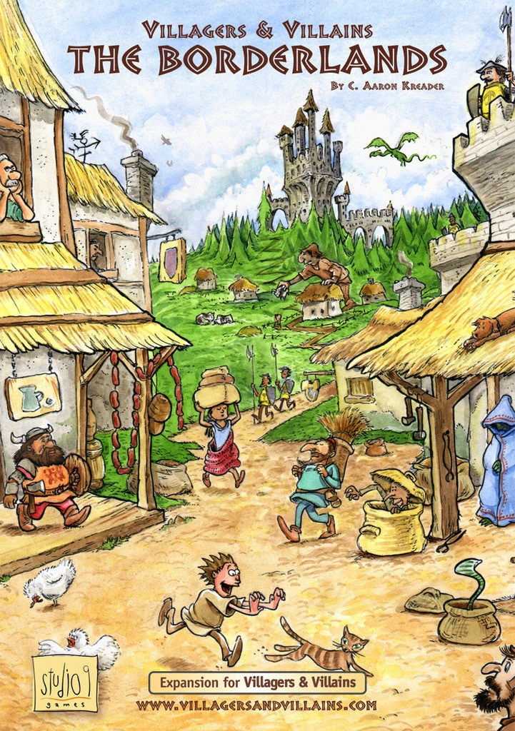 Studio 9 Games Board Games Villagers & Villains: The Borderlands 1 Studio 9 Games Board Games Villagers & Villains: The Borderlands