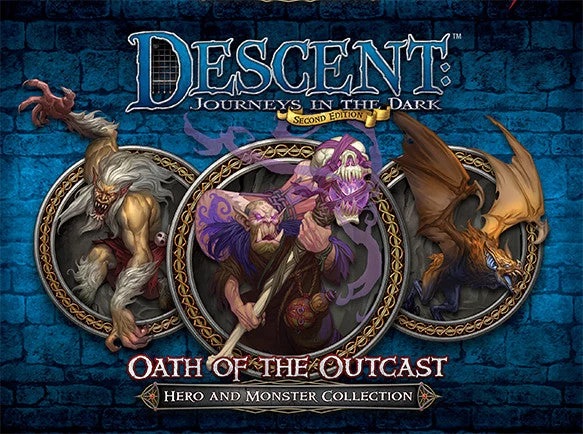 Fantasy Flight Games Board Games Descent: Journeys In The Dark (Second Edition) - Oath Of The Outcast 1 Fantasy Flight Games Board Games Descent: Journeys In The Dark (Second Edition) - Oath Of The Outcast