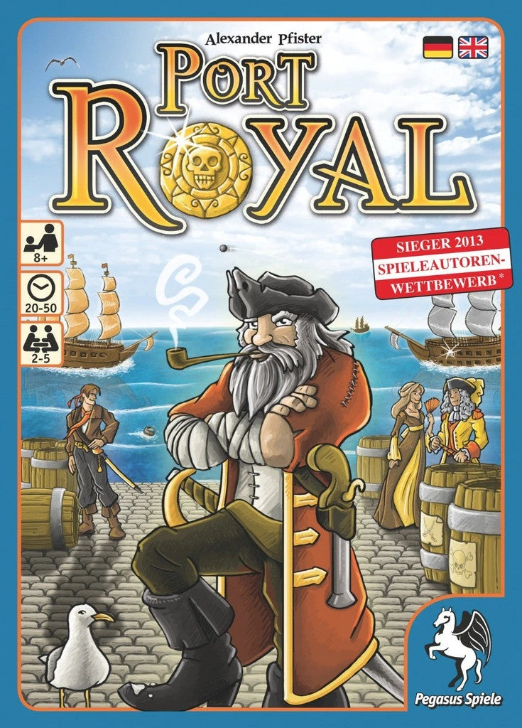 Pegasus Spiele Port Royal (Import) Board Games 1 Pegasus Spiele Port Royal (Import) Board Games