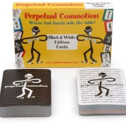Goldbrick Games Perpetual Commotion Black & White Edition Cards Board Games