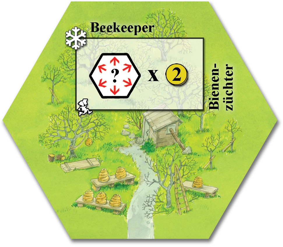 R&D Games Keyflower: Beekeeper 1 R&D Games Keyflower: Beekeeper
