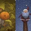 Asmodee Board Games Dixit: "Pumpkinhead" And "Santa" Promo Cards