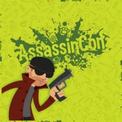 Mayday Games Board Games AssassinCon (Green Box Edition)