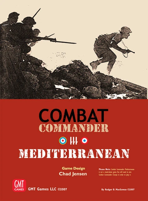 GMT Games Combat Commander: Mediterranean Board Games 1 GMT Games Combat Commander: Mediterranean Board Games
