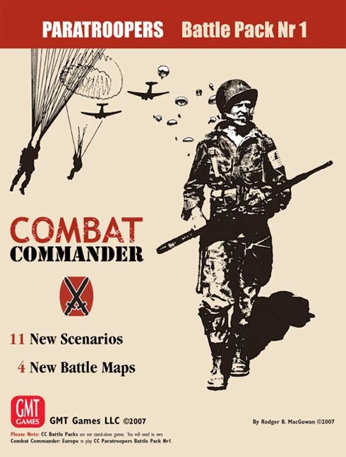 GMT Games Combat Commander: Battle Pack #1 – Paratroopers 1 GMT Games Combat Commander: Battle Pack #1 – Paratroopers