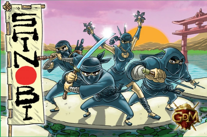 GDM Games Shinobi Assassins (GDM Edition) Board Games 1 GDM Games Shinobi Assassins (GDM Edition) Board Games