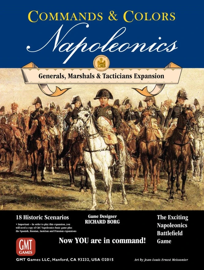 GMT Games Commands & Colors: Napoleonics Expansion #5 - Generals, Marshals, Tacticians 1 GMT Games Commands & Colors: Napoleonics Expansion #5 - Generals, Marshals, Tacticians