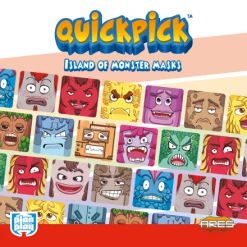 Ares Games Board Games Quickpick: Island Of Monster Masks