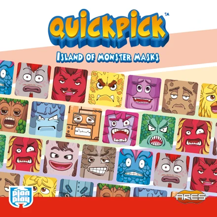 Ares Games Board Games Quickpick: Island Of Monster Masks 1 Ares Games Board Games Quickpick: Island Of Monster Masks