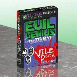 Vile Genius Games Inc Evil Genius: Deathray Vile Deck