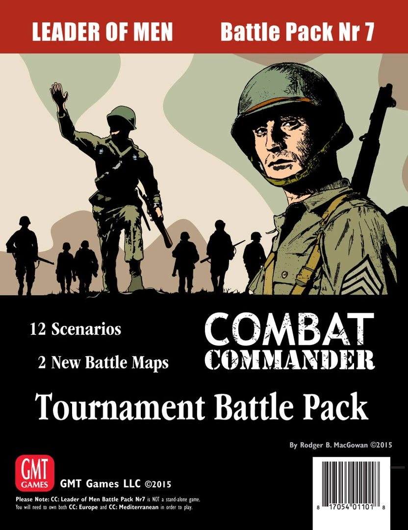 GMT Games Board Games Combat Commander: Battle Pack #7 - Leader Of Men: Tournament Battle Pack 1 GMT Games Board Games Combat Commander: Battle Pack #7 - Leader Of Men: Tournament Battle Pack