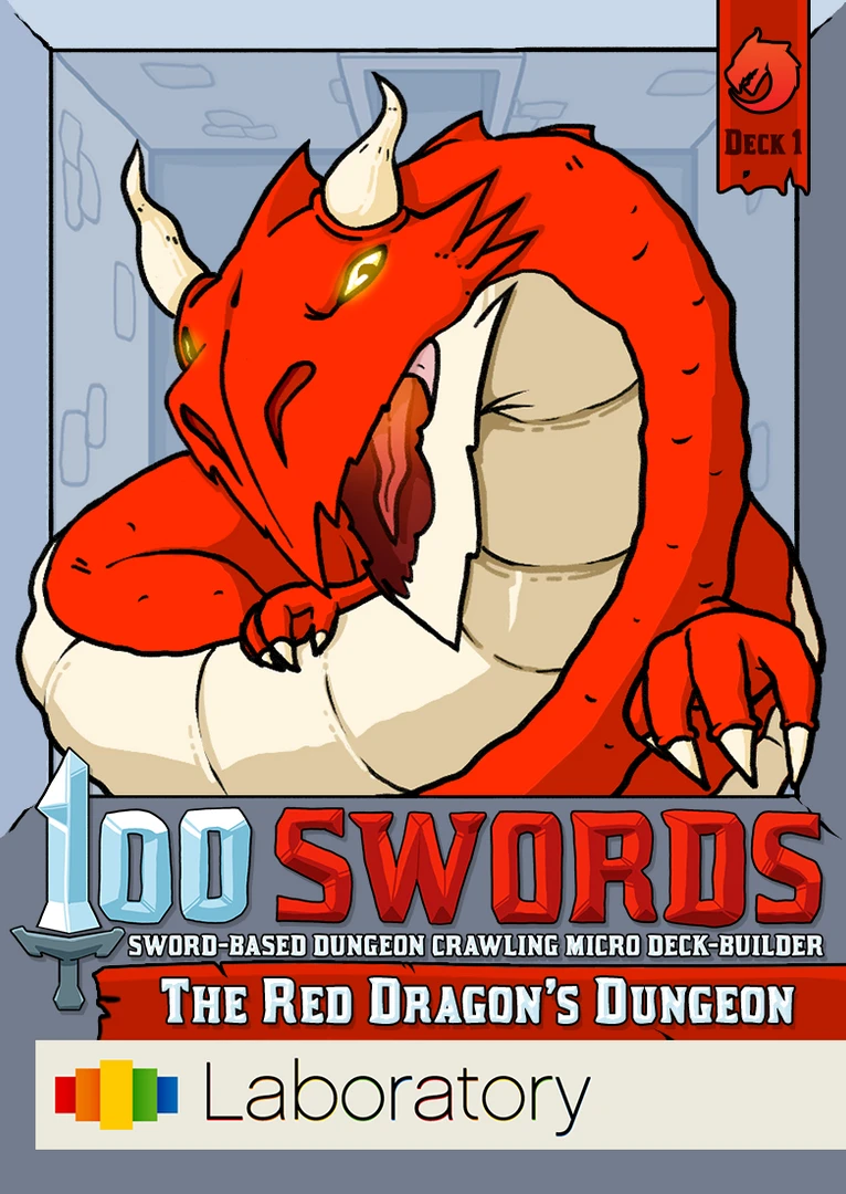 Laboratory Games Board Games 100 Swords: The Red Dragon's Dungeon 1 Laboratory Games Board Games 100 Swords: The Red Dragon's Dungeon