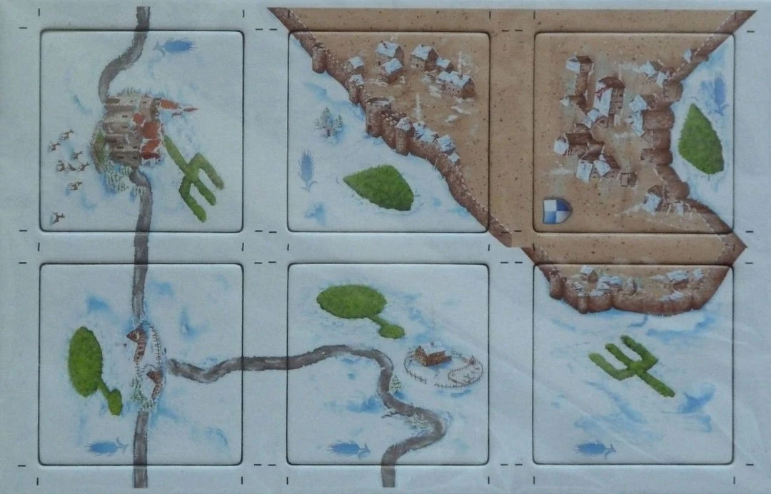 Hans Im Glück Carcassonne: Winter-Edition - Die Kornkreise (German Import) 1 Hans Im Glück Carcassonne: Winter-Edition - Die Kornkreise (German Import)