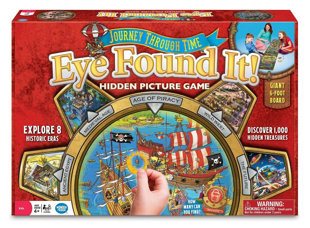 Wonder Forge Eye Found It: Journey Through Time Board Games 1 Wonder Forge Eye Found It: Journey Through Time Board Games