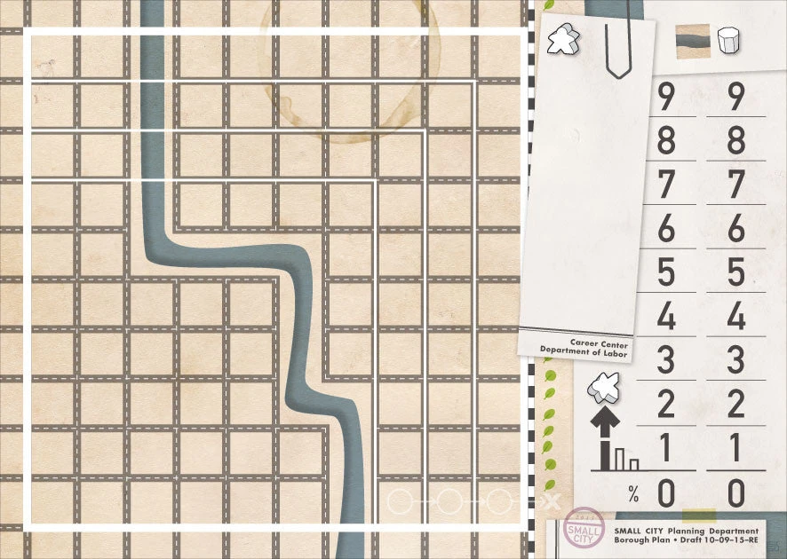 AVStudioGames Small City: Player Boards Expansion #2 - The Rivers 1 AVStudioGames Small City: Player Boards Expansion #2 - The Rivers