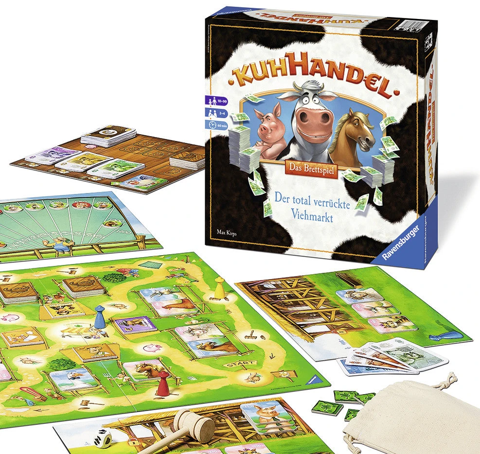 Ravensburger Kuhhandel: Das Brettspiel (German Import) 2 Ravensburger Kuhhandel: Das Brettspiel (German Import)