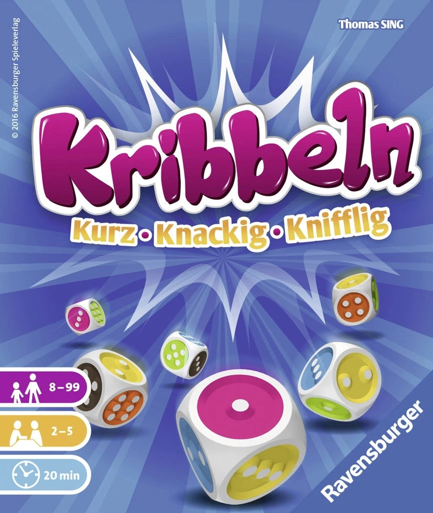 Ravensburger Kribbeln (German Import) Board Games 1 Ravensburger Kribbeln (German Import) Board Games