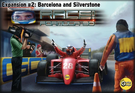 Gotha Games Board Games Race! Formula 90: Expansion #2 - Barcelona And Silverstone 1 Gotha Games Board Games Race! Formula 90: Expansion #2 - Barcelona And Silverstone