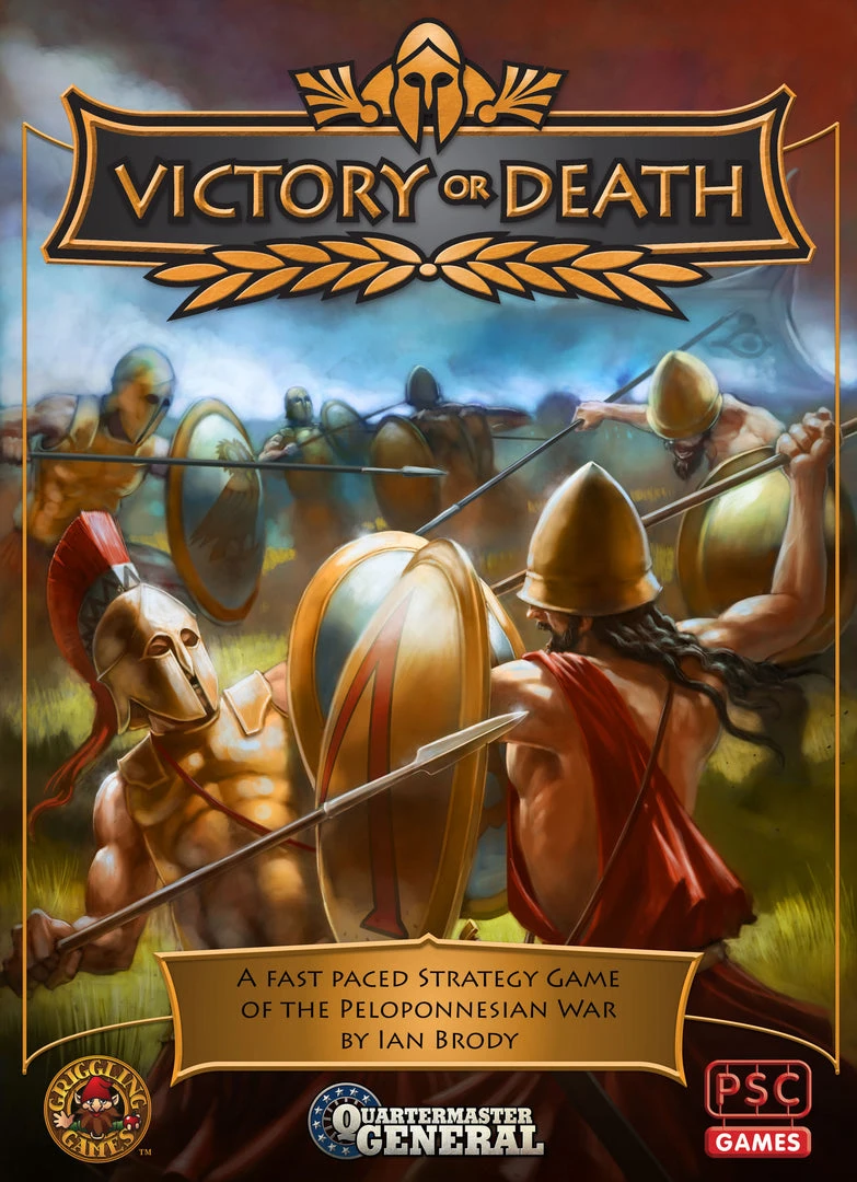 PSC Games Quartermaster General - Victory Or Death: The Peloponnesian War Board Games 1 PSC Games Quartermaster General - Victory Or Death: The Peloponnesian War Board Games