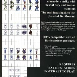 Gorilla Games Battlestations: The Planet Of Dr. Moreau Board Games