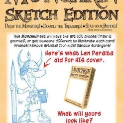 Steve Jackson Games Munchkin: Sketch Edition