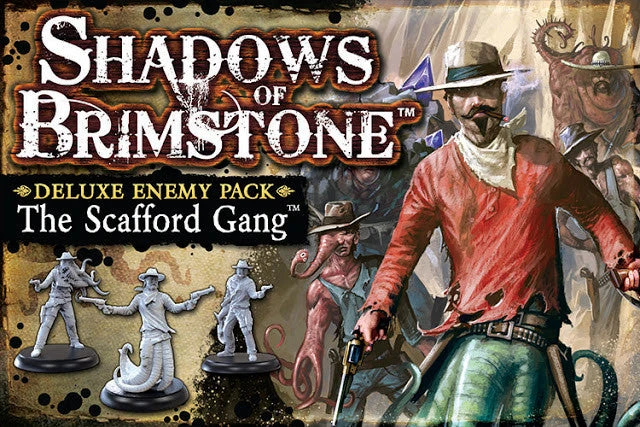 Flying Frog Productions Shadows Of Brimstone: The Scafford Gang Deluxe Enemy Pack Board Games 1 Flying Frog Productions Shadows Of Brimstone: The Scafford Gang Deluxe Enemy Pack Board Games
