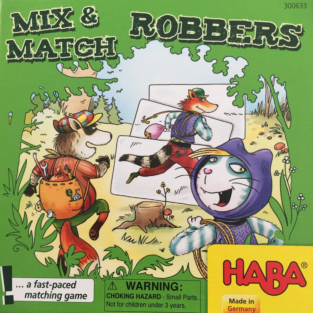 HABA Board Games Mix & Match Robbers 1 HABA Board Games Mix & Match Robbers